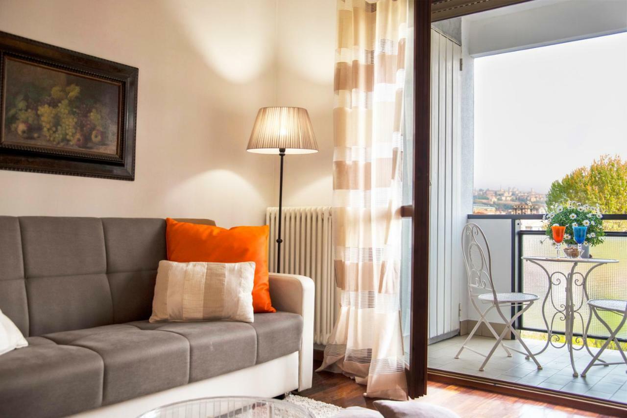Chic Panoramic Apartment Бергамо Экстерьер фото